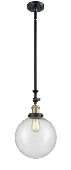 Innovations - 206-BAB-G204-10 - One Light Mini Pendant - Franklin Restoration - Black Antique Brass