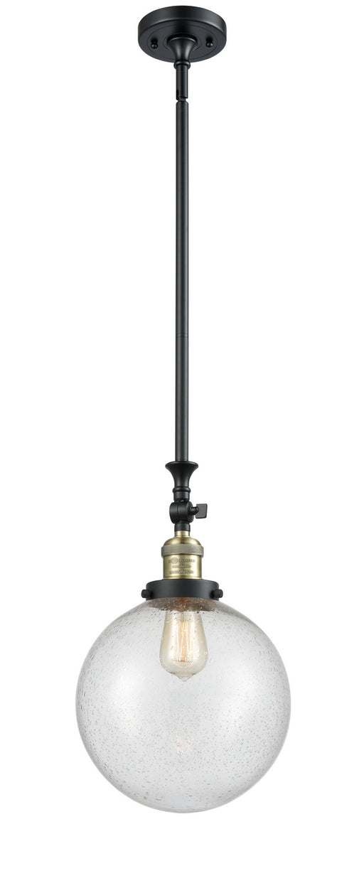 Innovations - 206-BAB-G204-10 - One Light Mini Pendant - Franklin Restoration - Black Antique Brass