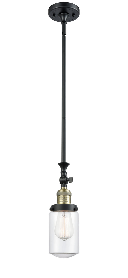 Innovations - 206-BAB-G312-LED - LED Mini Pendant - Franklin Restoration - Black Antique Brass