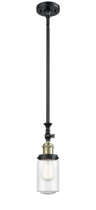 Innovations - 206-BAB-G314-LED - LED Mini Pendant - Franklin Restoration - Black Antique Brass