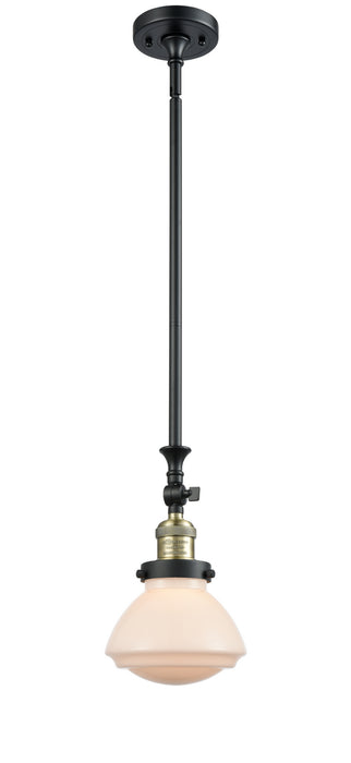 Innovations - 206-BAB-G321-LED - LED Mini Pendant - Franklin Restoration - Black Antique Brass