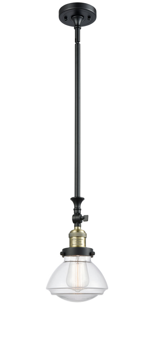 Innovations - 206-BAB-G322-LED - LED Mini Pendant - Franklin Restoration - Black Antique Brass