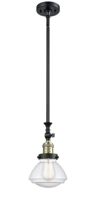 Innovations - 206-BAB-G324-LED - LED Mini Pendant - Franklin Restoration - Black Antique Brass