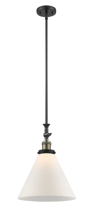 Innovations - 206-BAB-G41-L - One Light Mini Pendant - Franklin Restoration - Black Antique Brass