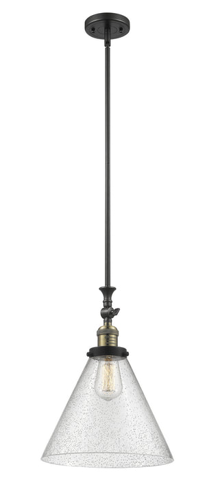 Innovations - 206-BAB-G44-L - One Light Mini Pendant - Franklin Restoration - Black Antique Brass