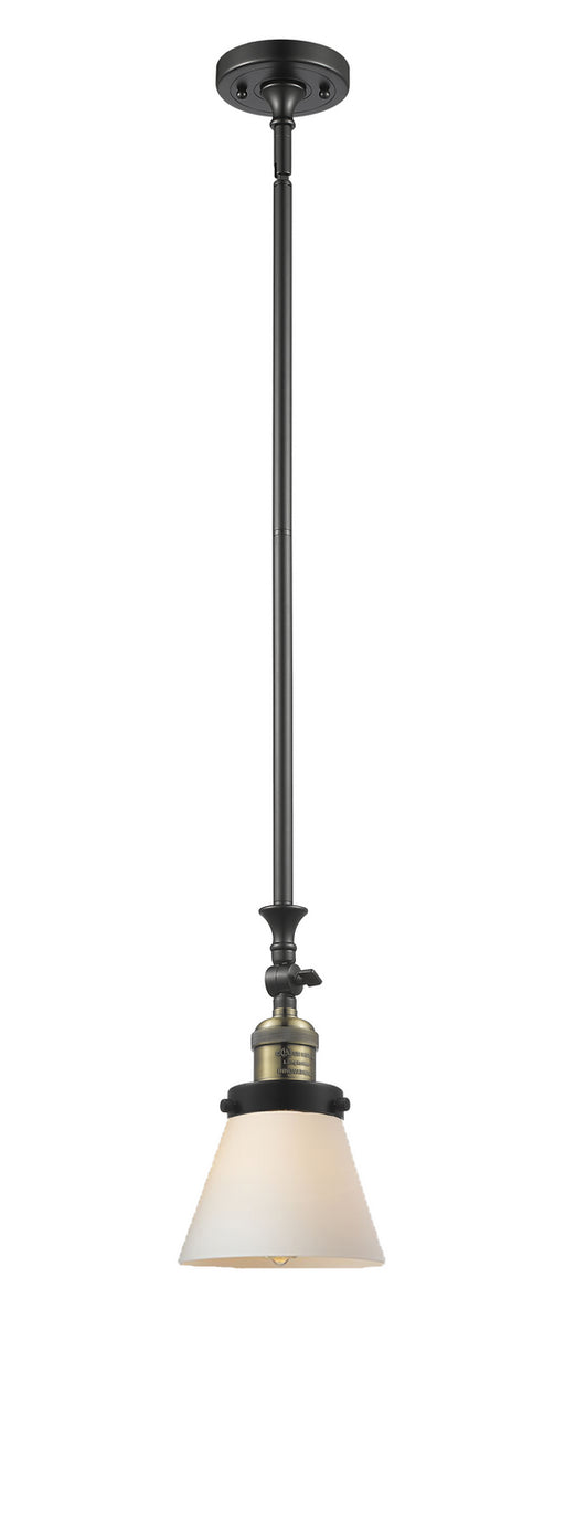 Innovations - 206-BAB-G61-LED - LED Mini Pendant - Franklin Restoration - Black Antique Brass