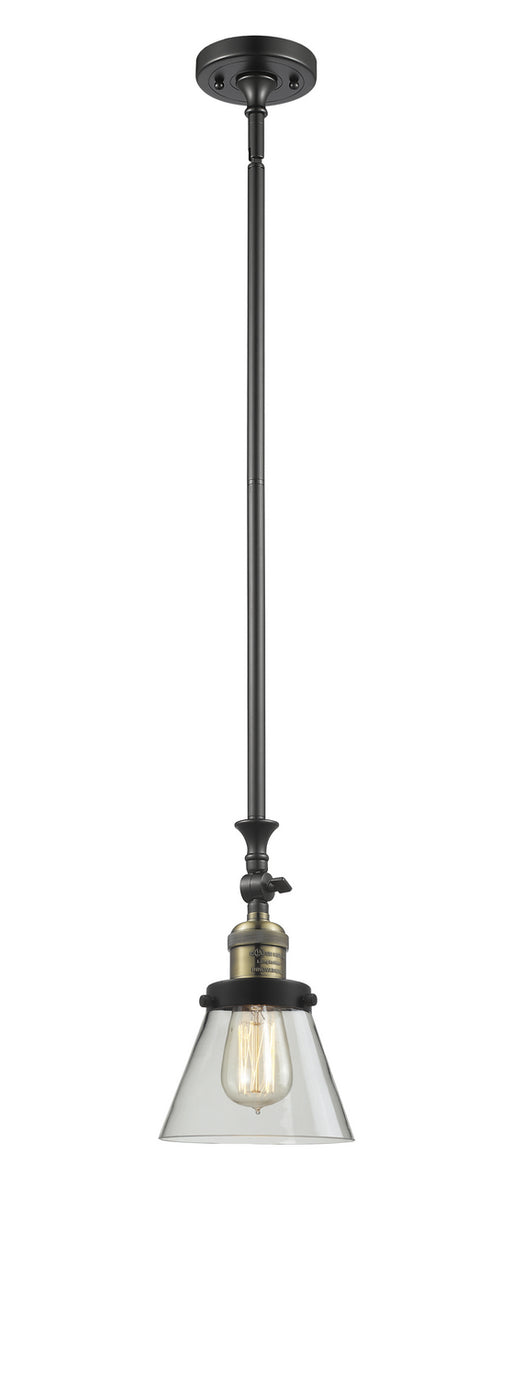 Innovations - 206-BAB-G62-LED - LED Mini Pendant - Franklin Restoration - Black Antique Brass