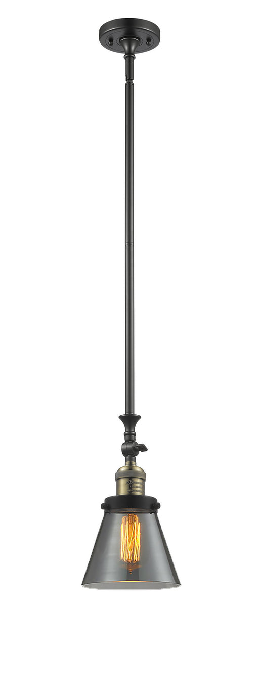 Innovations - 206-BAB-G63-LED - LED Mini Pendant - Franklin Restoration - Black Antique Brass