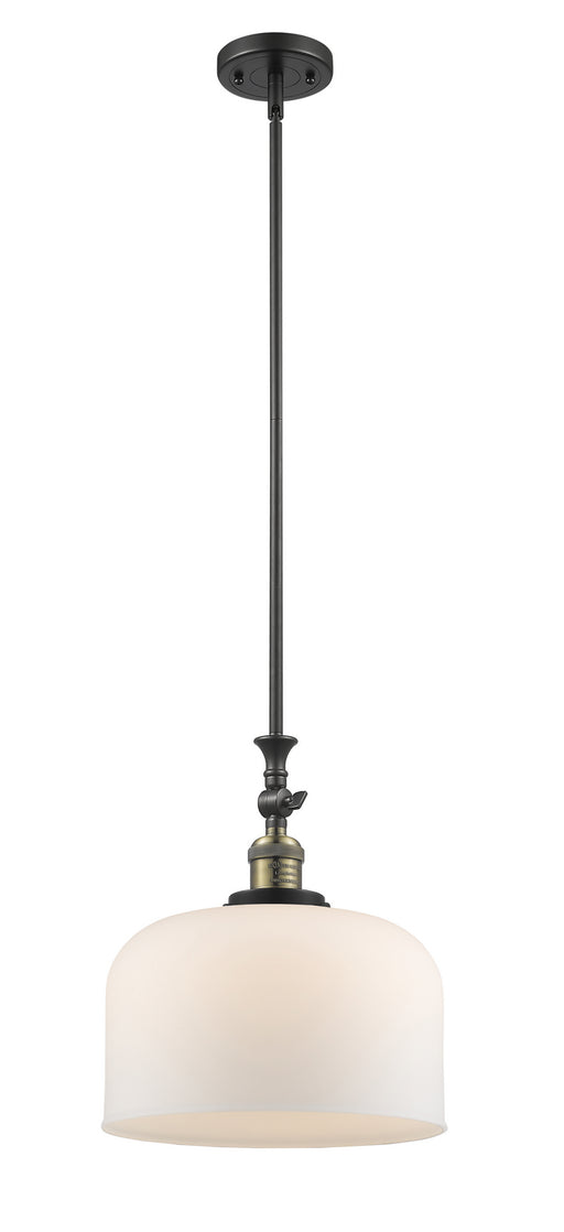Innovations - 206-BAB-G71-L - One Light Mini Pendant - Franklin Restoration - Black Antique Brass