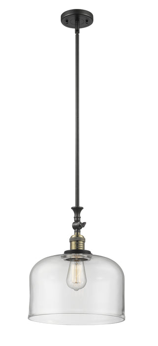 Innovations - 206-BAB-G72-L-LED - LED Mini Pendant - Franklin Restoration - Black Antique Brass