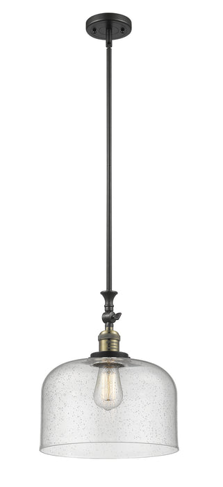 Innovations - 206-BAB-G74-L - One Light Mini Pendant - Franklin Restoration - Black Antique Brass