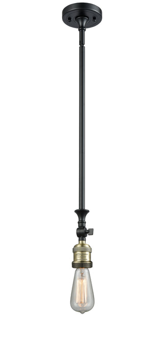 Innovations - 206-BAB-LED - LED Mini Pendant - Franklin Restoration - Black Antique Brass