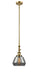 Innovations - 206-BB-G173-LED - LED Mini Pendant - Franklin Restoration - Brushed Brass