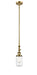 Innovations - 206-BB-G312-LED - LED Mini Pendant - Franklin Restoration - Brushed Brass
