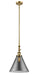 Innovations - 206-BB-G43-L-LED - LED Mini Pendant - Franklin Restoration - Brushed Brass