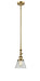 Innovations - 206-BB-G62-LED - LED Mini Pendant - Franklin Restoration - Brushed Brass