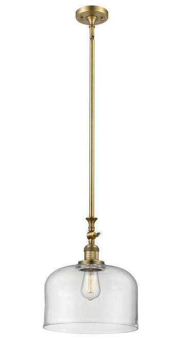 Innovations - 206-BB-G72-L-LED - LED Mini Pendant - Franklin Restoration - Brushed Brass