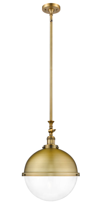 Innovations - 206-BB-HFS-122-BB-LED - LED Pendant - Franklin Restoration - Brushed Brass