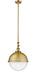 Innovations - 206-BB-HFS-124-BB-LED - LED Pendant - Franklin Restoration - Brushed Brass