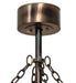 Meyda Tiffany - 248311 - Eight Light Chandel-Air - Personalized - Antique Copper,Burnished
