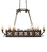 Meyda Tiffany - 250747 - 12 Light Chandelier - Conques - Oil Rubbed Bronze
