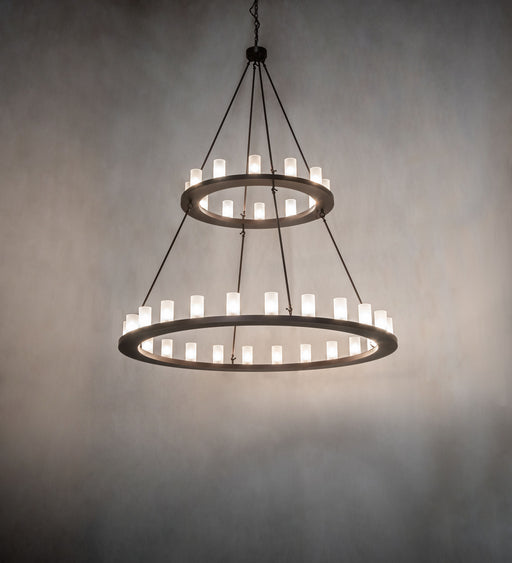 Meyda Tiffany - 250828 - 36 Light Chandelier - Loxley - Mahogany Bronze