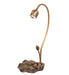 Meyda Tiffany - 37832 - One Light Table Base - Lily - Antique Copper