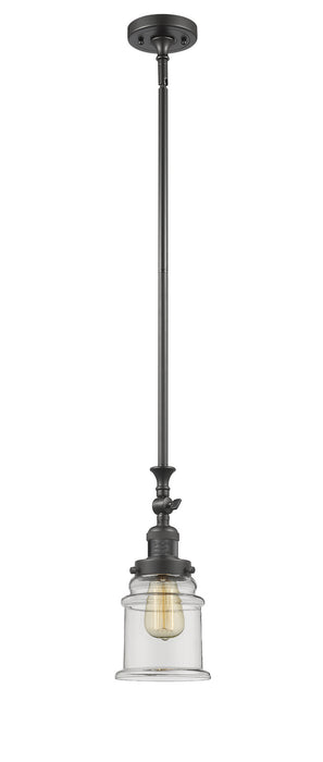 Innovations - 206-OB-G182-LED - LED Mini Pendant - Franklin Restoration - Oil Rubbed Bronze