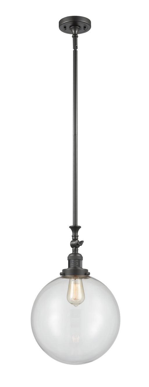 Innovations - 206-OB-G202-12 - One Light Mini Pendant - Franklin Restoration - Oil Rubbed Bronze