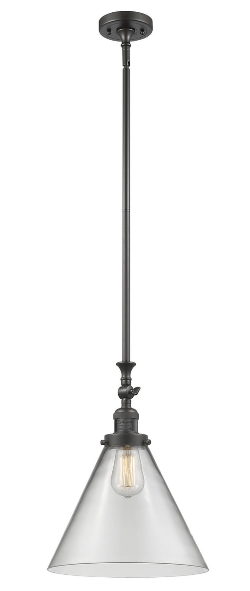 Innovations - 206-OB-G42-L - One Light Mini Pendant - Franklin Restoration - Oil Rubbed Bronze