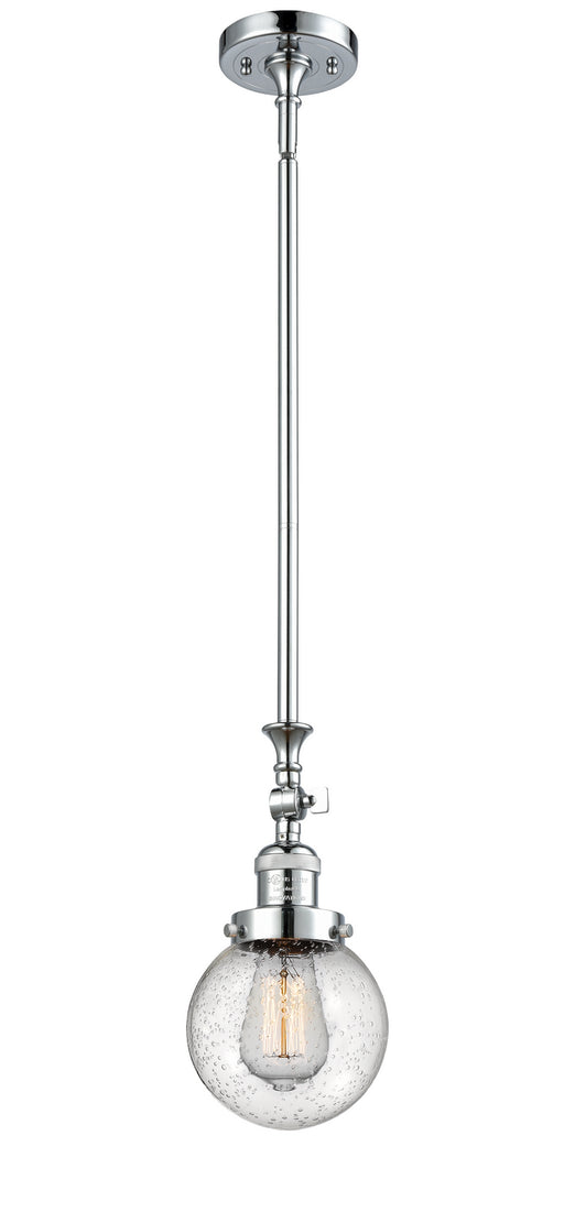 Innovations - 206-PC-G204-6 - One Light Mini Pendant - Franklin Restoration - Polished Chrome