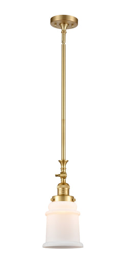 Franklin Restoration LED Mini Pendant Satin Gold