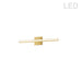Dainolite Ltd - ARL-2418LEDW-AGB - LED Vanity - Arandel - Aged Brass