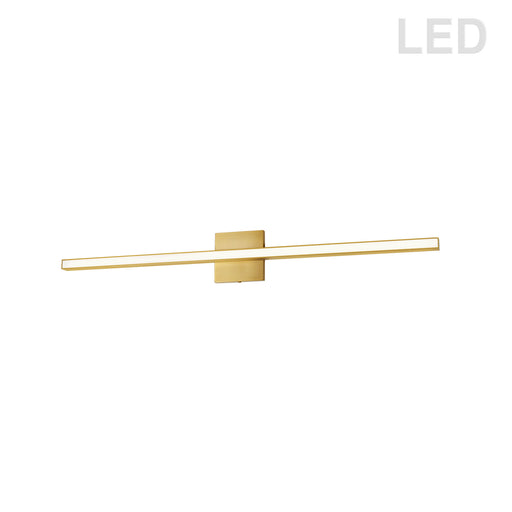 Dainolite Ltd - ARL-3624LEDW-AGB - LED Vanity - Arandel - Aged Brass