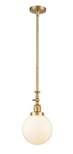 Franklin Restoration LED Mini Pendant Satin Gold