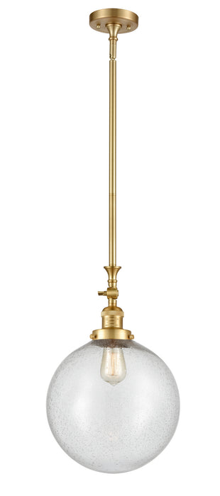 Innovations - 206-SG-G204-12-LED - LED Mini Pendant - Franklin Restoration - Satin Gold