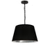 Dainolite Ltd - BRY-S-BK-697 - One Light Pendant - Brynn - Black