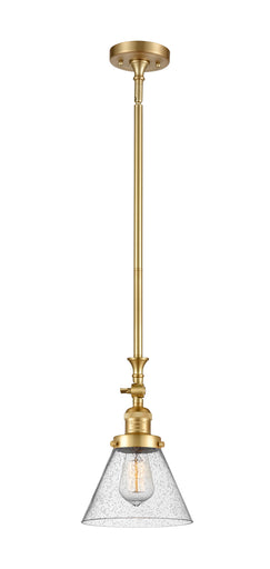 Franklin Restoration LED Mini Pendant Satin Gold