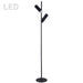 Dainolite Ltd - CST-6112LEDF-MB - LED Floor Lamp - Constance - Matte Black