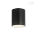 Dainolite Ltd - ECO-C512-MB - LED Flush Mount - Echo - Matte Black