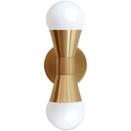 Dainolite Ltd - FOR-72W-AGB - Two Light Wall Sconce - Fortuna - Aged Brass