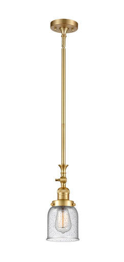 Franklin Restoration LED Mini Pendant Satin Gold