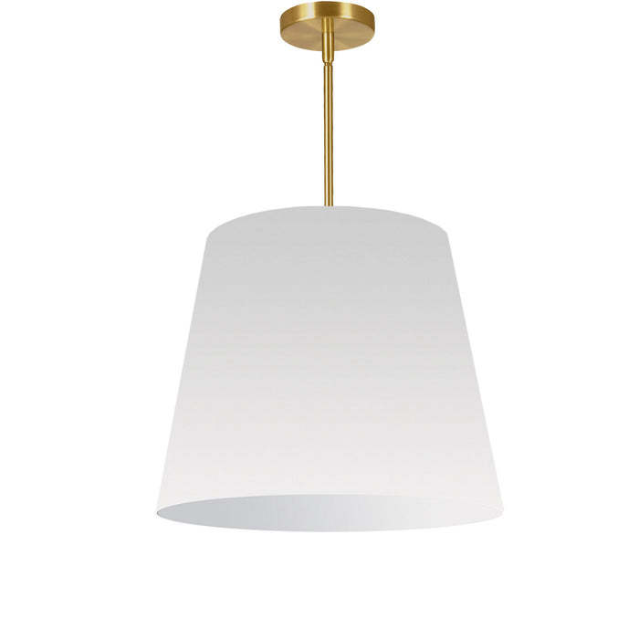 Dainolite Ltd - ODR-M-790 - One Light Pendant - Oversized Drum - White