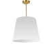 Dainolite Ltd - ODR-M-790 - One Light Pendant - Oversized Drum - White