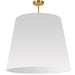 Dainolite Ltd - ODR-XL-790 - One Light Pendant - Oversized Drum - White