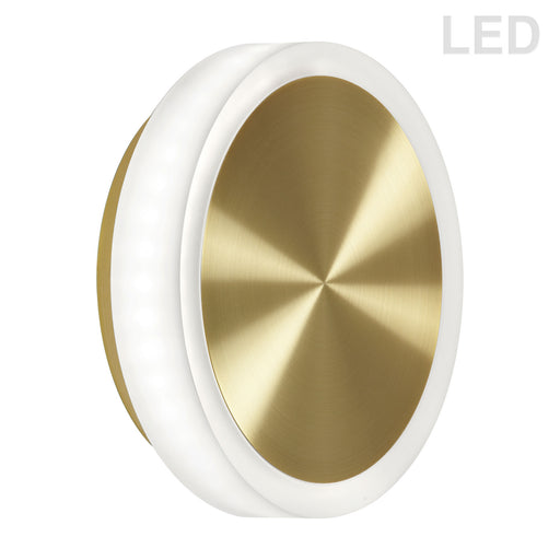 Dainolite Ltd - TOP-612LEDW-AGB - LED Wall Sconce - Topaz - Aged Brass
