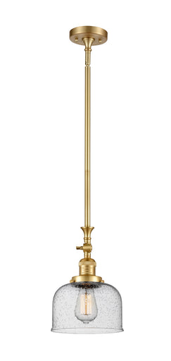 Franklin Restoration LED Mini Pendant Satin Gold