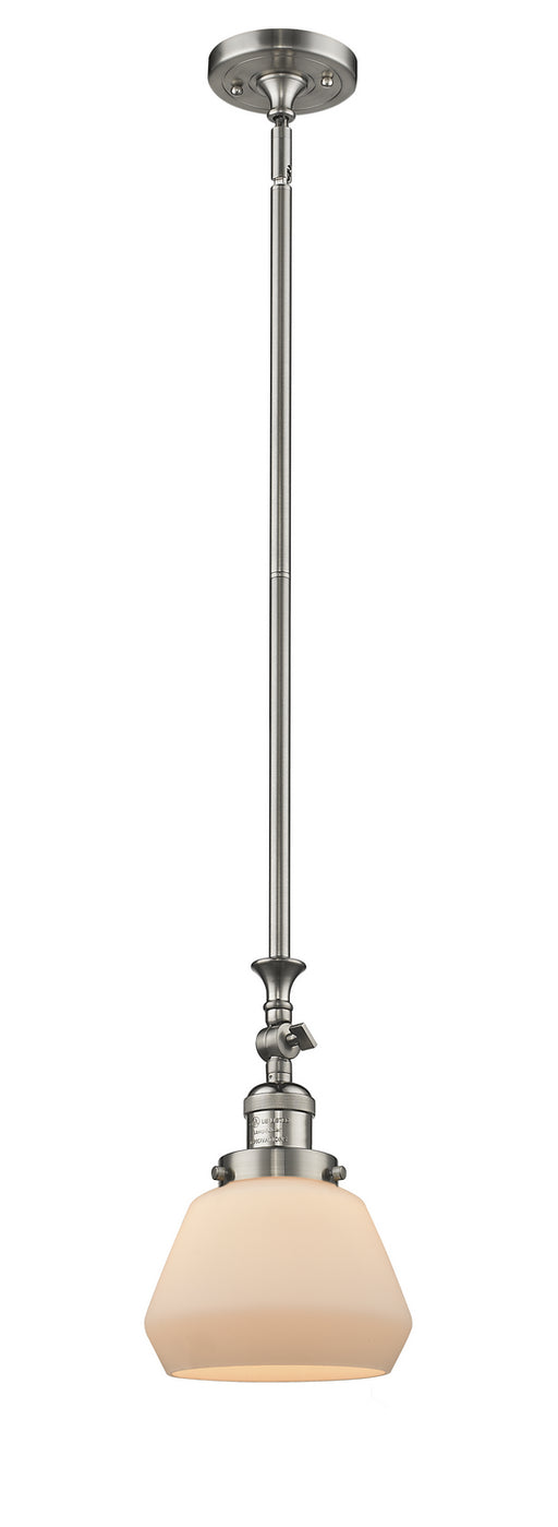 Innovations - 206-SN-G171-LED - LED Mini Pendant - Franklin Restoration - Brushed Satin Nickel