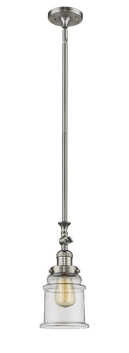 Franklin Restoration LED Mini Pendant Brushed Satin Nickel