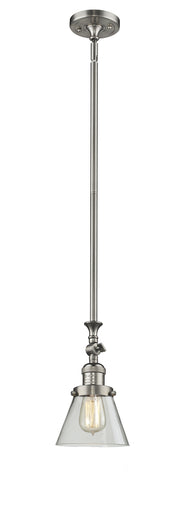 Franklin Restoration LED Mini Pendant Brushed Satin Nickel